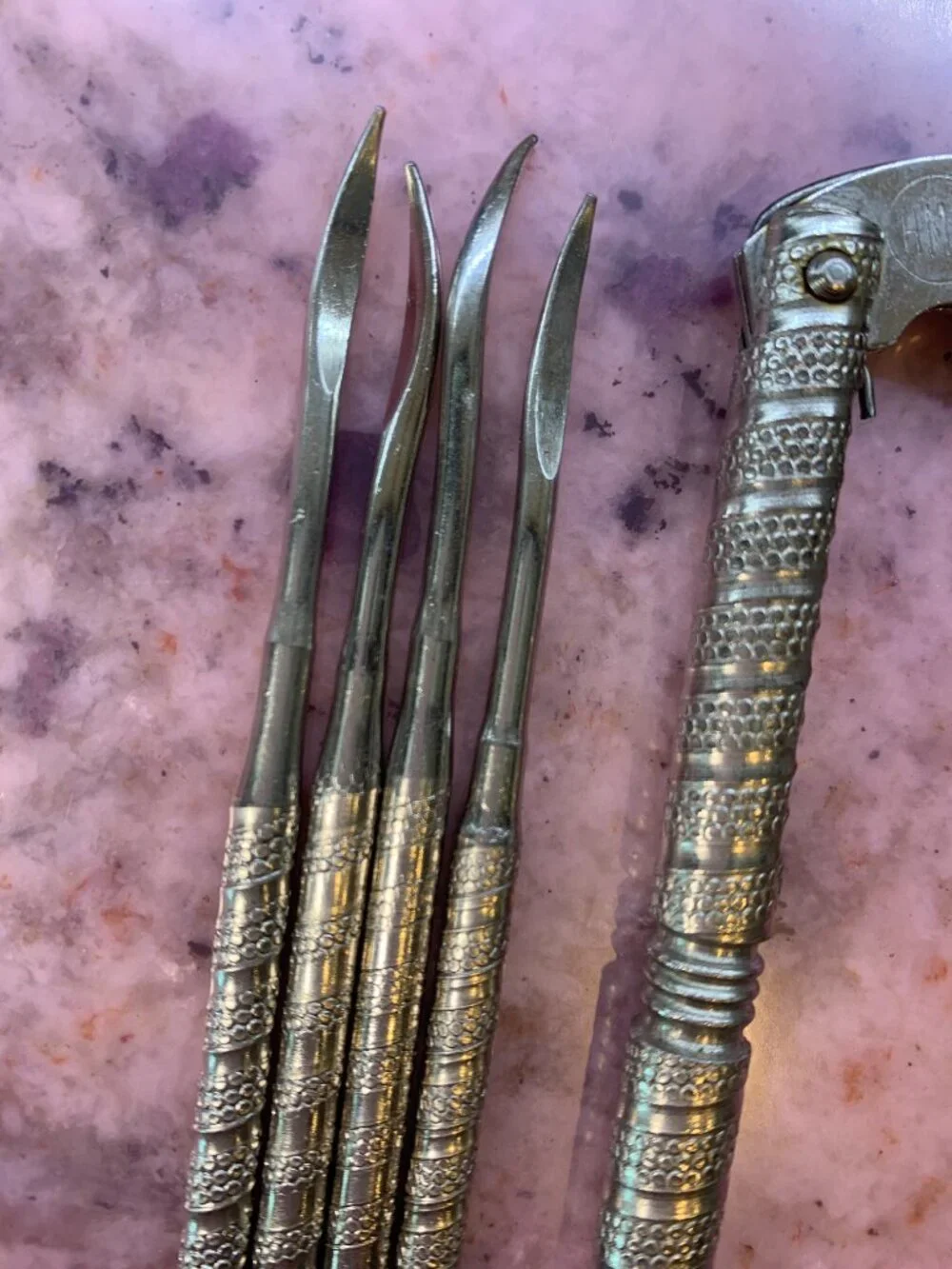Vintage Nut Cracker Tool Set 5 piece